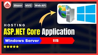 Deploy ASPNet Core Web Application in IIS  Dot Net Core Hosting [upl. by Eyla]