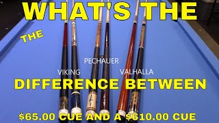 Pool Cue Comparison [upl. by Hildagard]