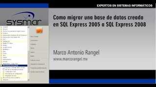 Error al adjuntar base de datos en SQL 2008 y creada en SQL 2005 [upl. by Eenaj106]