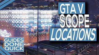 GTA Online Diamond Casino Heist Scope Guide All Access Points [upl. by Nyar]