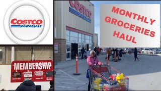 Huge COSTCO Groceries shopping amp membership costco haul [upl. by Eiclehc]