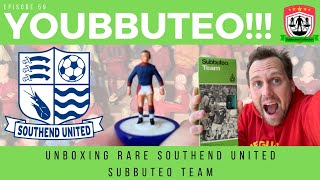 Unboxing Rare Southend United Subbuteo Team  Quick Watch  Youbbuteo [upl. by Enelyar893]