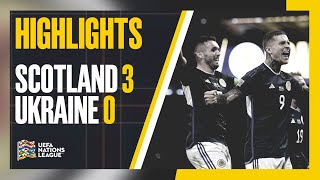 Scotland 30 Ukraine  John McGinn amp Lyndon Dykes Send Scotland Top  UEFA Nations League [upl. by Chrissa532]