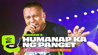 Andrew E  Humanap Ka ng Panget  Live at Grand Panagbenga Rap Concert at Baguio  w Lyrics [upl. by Hbaruas]