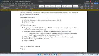 SAP ABAP Enhancements  BADI Class 1 [upl. by Adnolor]