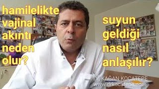 Hamilelikte su gelmesi nasıl anlaşılır  Vajinal akıntı neden olur [upl. by Flanagan]