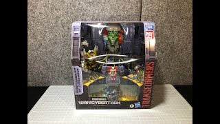 Unboxing Transformers War for Cybertron Quintesson Pit of Judgement Part 1 [upl. by Eilrebmik728]