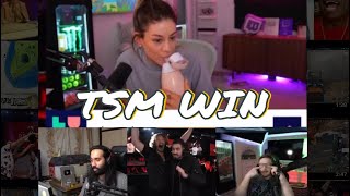 Streamers React on TSM winning the APEX LEGENDS ALGS WORLD CHAMPIONSHIP Lululuvely Shiv Scump [upl. by Long]