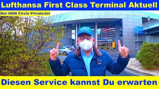 Lufthansa First Class Terminal Aktuell  Der HON PrivateJet [upl. by Spearman509]