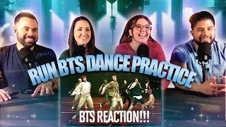 BTS quotRUN BTS DANCE PRACTICE” Reaction PART THREE  Equally has INSANE 😳🤯  Couples React [upl. by Iralam]