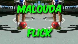 Malouda FlickTutorial en españolComo levantar el balón de futbolANDRETI LEAL [upl. by Dincolo]