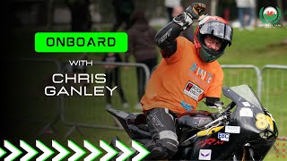 Onboard  Chris Ganley at Aberdare Park Road Races 2023 [upl. by Hoseia759]