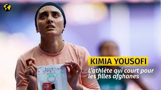 Kimia Yousofi l’athlète olympique qui a fui les talibans et court pour les droits des Afghanes [upl. by Bland]