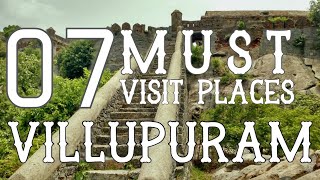 Top Seven Tourist Places To Visit In Villupuram  Tamil Nadu [upl. by Farman]