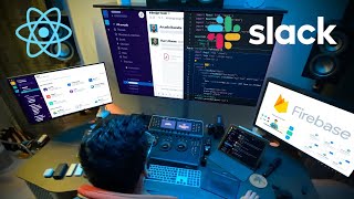 🔴 Build a Slack Clone in React JS Realtime chat app using Firebase [upl. by Aniar]