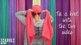 How to Tie a Head Scarf Twist amp Shout [upl. by Trinity]