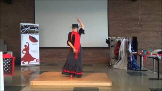 Laurel Sonne performing The Garrotin  Flamenco Dance  at MVCC [upl. by Stillmann]