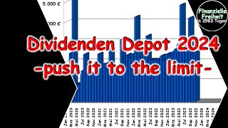 Dividenden Depot Aufbau 2024 um Ziele bis Ende 2026 zu erreichen  Dividendenstrategie [upl. by Neural]