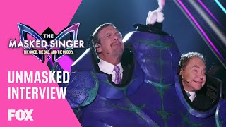 Hydra  Penn amp Teller Unmasked Interview  Season 7 Ep 5  THE MASKED SINGER [upl. by Chaffee]