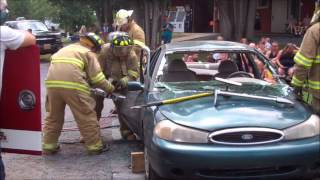 Castorland NY firefighters Safety Day [upl. by Lunseth444]