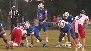 September 13th Friday Football Fever Highlights Providence Grove vs Asheboro [upl. by Minta]