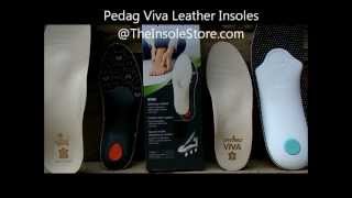 Pedag Viva Leather Insoles Review  TheInsoleStorecom [upl. by Nolos613]