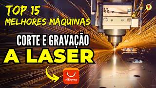 TOP 15 MÁQUINAS DE CORTE E GRAVAÇÃO A LASER [upl. by Aleda]