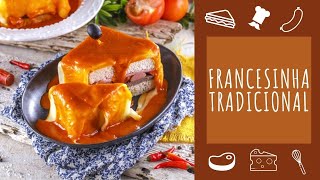 Receita de francesinha tradicional fácil e saborosa  TeleCulinária [upl. by Mittel]