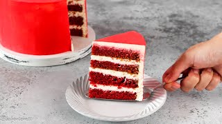 По вашим просьбам Торт КРАСНЫЙ БАРХАТ подробный РЕЦЕПТ Red Velvet Cake [upl. by Halullat]