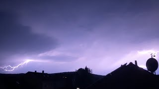 Wetterleuchten Gewitter und Erdblitze am 2627062022 [upl. by Nnaael]