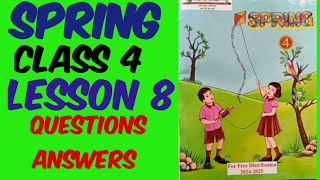 Spring Class 4 questionanswerclass4week3lesson8 [upl. by Lexine]