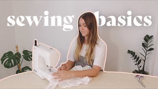 SEWING 101  Ultimate Beginners Guide [upl. by Elery338]