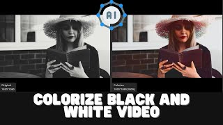 Using AI to Colorize Black and White Video on PC and Mac [upl. by Leugim824]