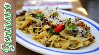 Wild Mushroom Tagliatelle with Gennaro [upl. by Ailegnave]