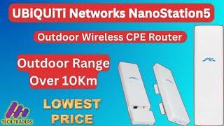 How to Configuration Ubiquiti Nano Station5 10 km Point to Point link setup [upl. by Jarnagin]