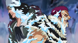 Katakuri discovers that Aokiji has frozen his sister Pudding in One Piece [upl. by Glendon]