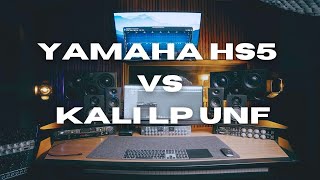 Kali Audio LPUNF vs Yamaha HS5 Audio Listening Test [upl. by Alia]