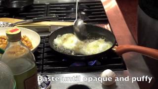 Spanish eggs with fried potatoes a FOODAISM video guide [upl. by Lachlan224]