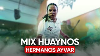 Mix Huaynos Hermanos Ayvar en vivo [upl. by Yeknarf496]