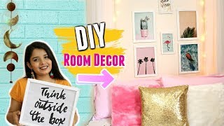 DIY ROOM DECOR IDEAS Under ₹500  Easy and Cheap Room Decorations [upl. by Jory]