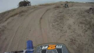 Dirt Bike Ride at Cherry Creek Utah  Sand Dunes amp Big Air [upl. by Sabian543]