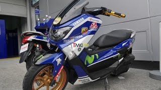 Yamaha NMAX Movistar Yamaha  Paddock Bike MotoGP 2016 [upl. by Ulrich586]