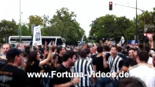 PAOK Saloniki zu Gast in Düsseldorf Fortuna Düsseldorf vs PAOK Saloniki 09072011 [upl. by Kylstra]