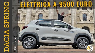 DACIA SPRING PREGI DIFETTI e TECNOLOGIA dellELETTRICA LOW COST [upl. by Flita]