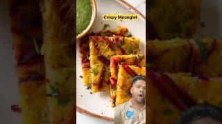 moonglet easyrecipe recipe food moongel foodie moongdal breakfast moong delhistreetfood [upl. by Zosema]