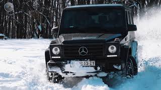 Mercedes G 4x4 VS POLA METRA SNEGA [upl. by Nanji]