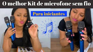 O melhor microfone sem fio para iniciantes [upl. by Neemsay]