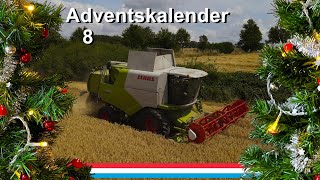 Adventskalender 824 Claas Tucano 450  Claas C540  Luxemburg 2023 [upl. by Aidualc]