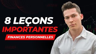 Finance personnelle  8 leçons importantes à retenir [upl. by Ludvig]