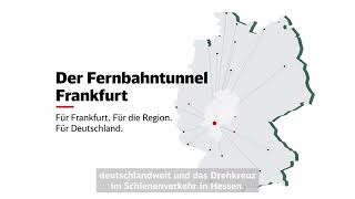 Der Fernbahntunnel Frankfurt Hessens Drehkreuz in der Schieneninfrastruktur 22 Januar 2024 [upl. by Melvina]